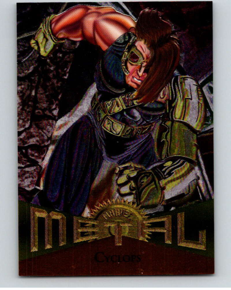 1995 Marvel Metal #3 Cyclops V73829 Image 1
