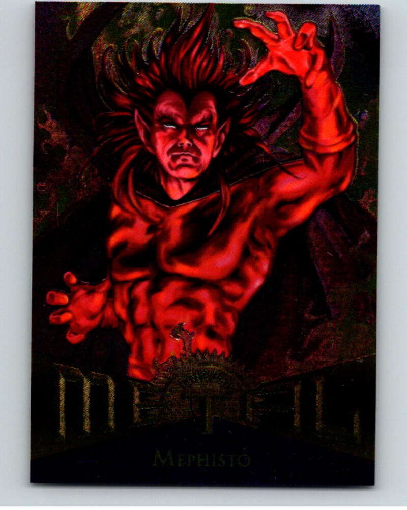 1995 Marvel Metal #34 Mephisto V73834 Image 1
