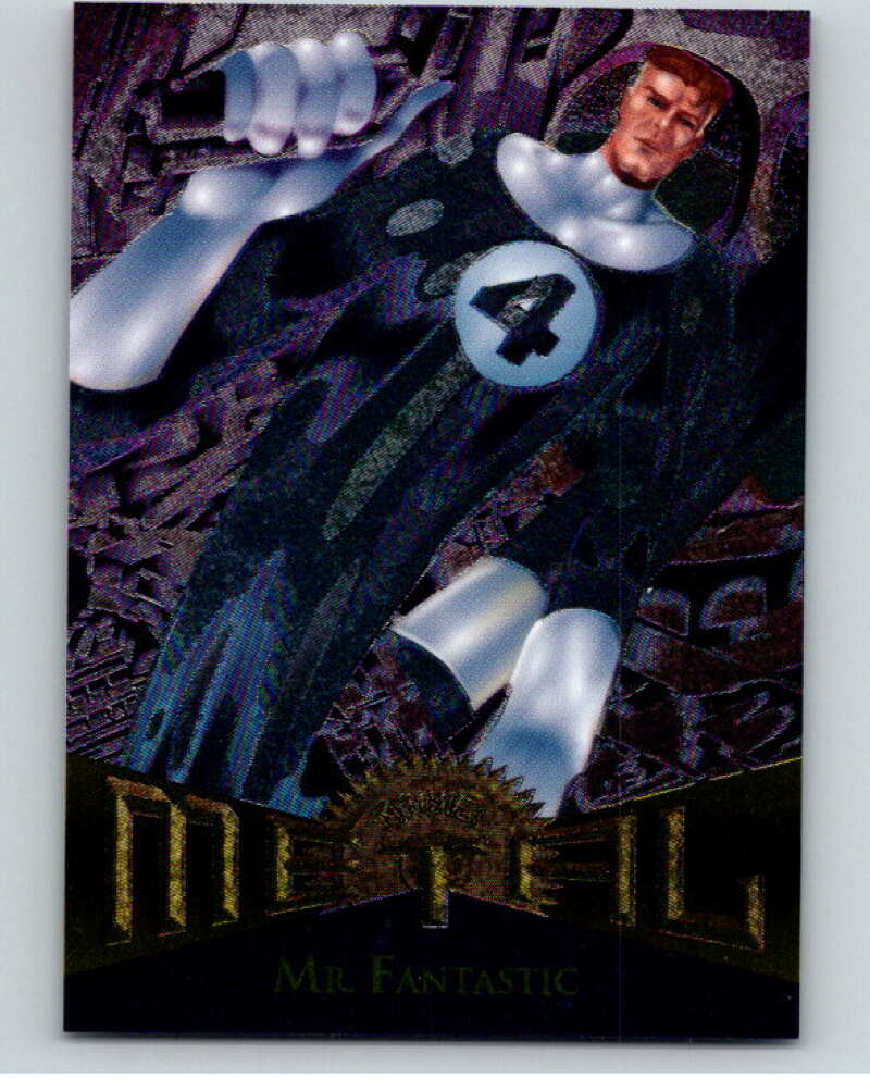 1995 Marvel Metal #36 Mr. Fantastic V73835 Image 1
