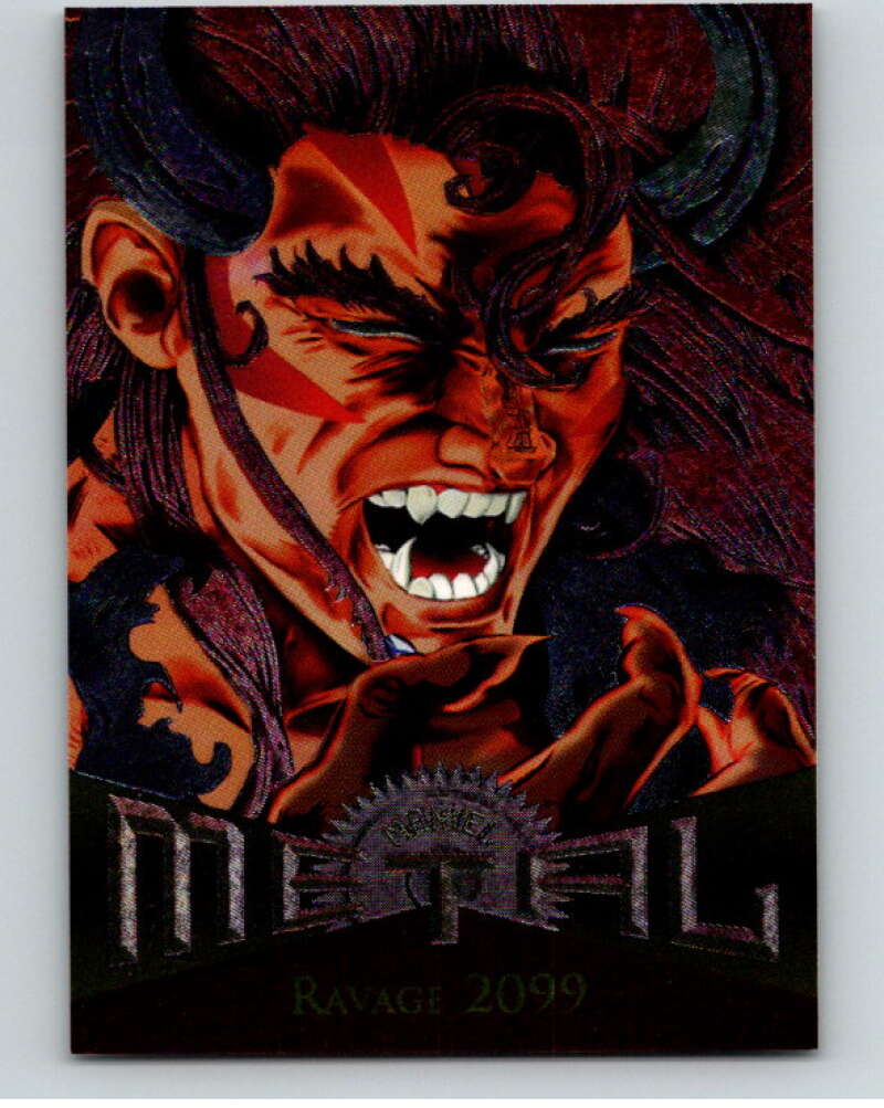1995 Marvel Metal #51 Ravage 2099 V73839 Image 1