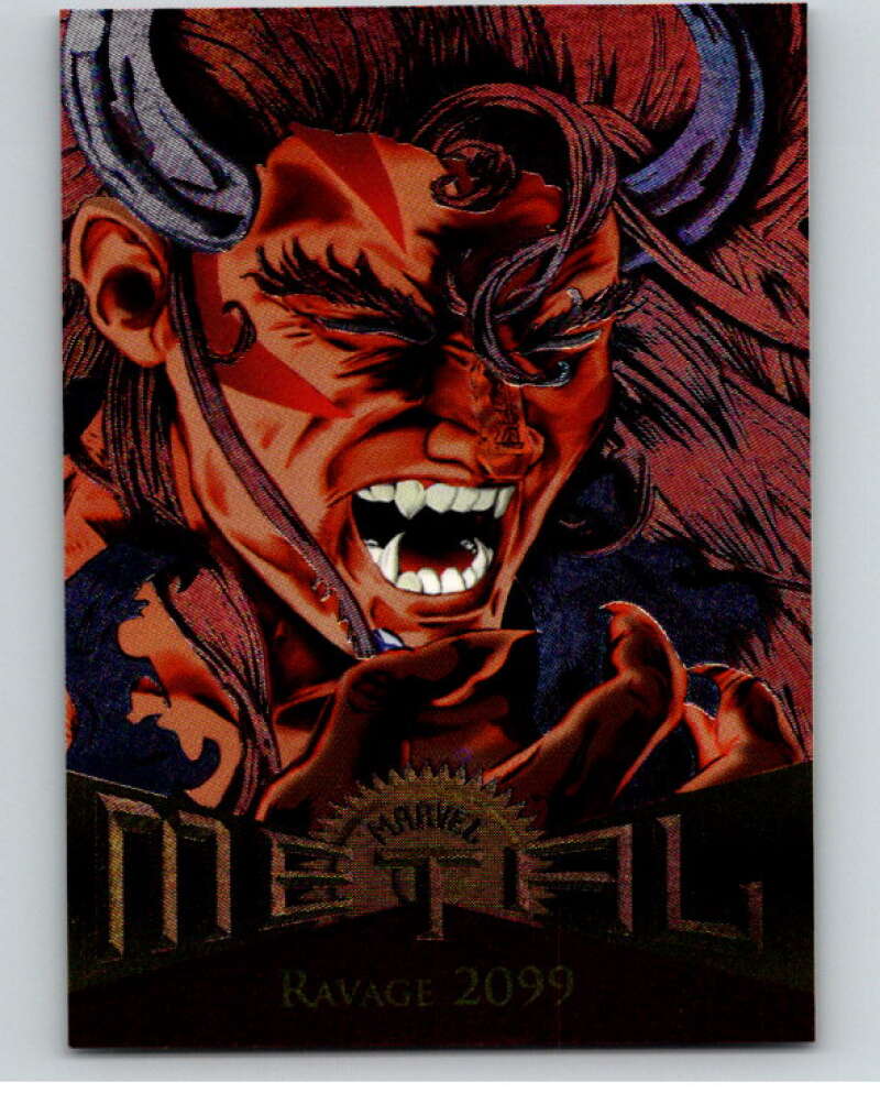 1995 Marvel Metal #51 Ravage 2099 V73840 Image 1
