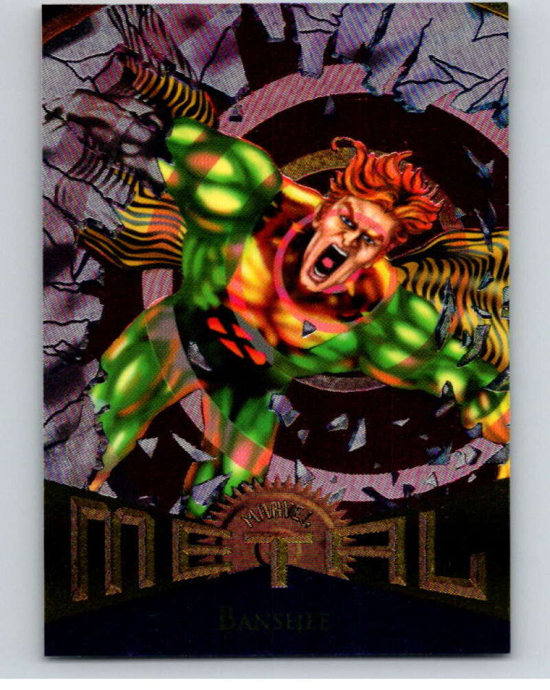 1995 Marvel Metal #84 Banshee V73845 Image 1