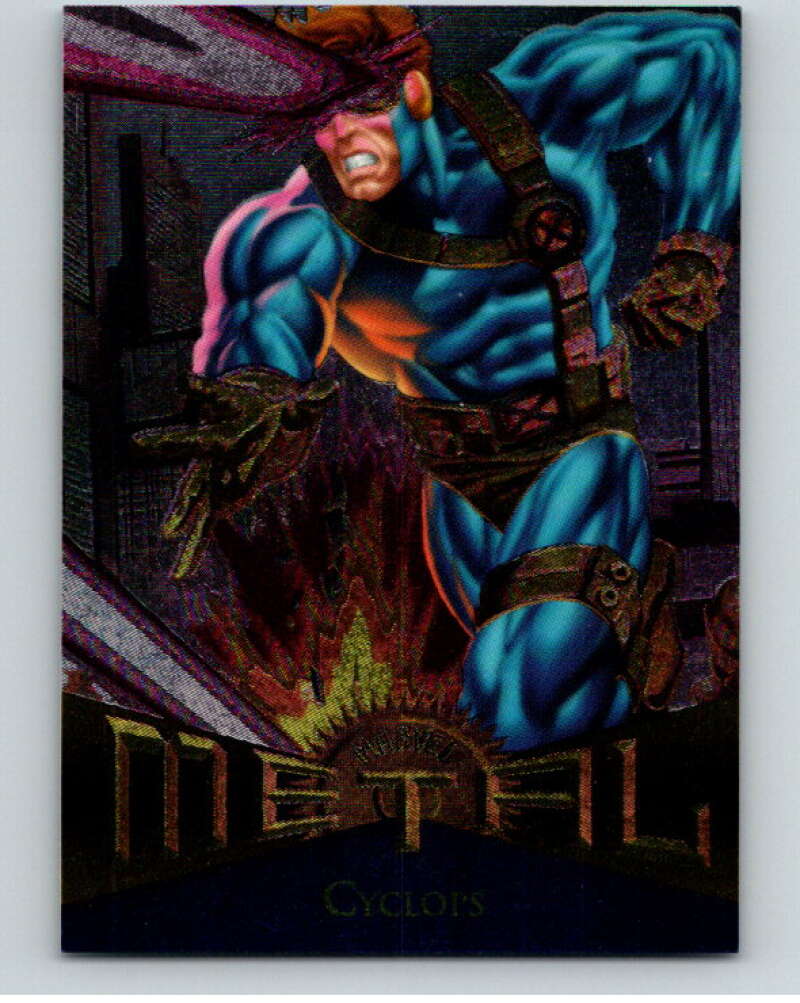 1995 Marvel Metal #91 Cyclops V73847 Image 1