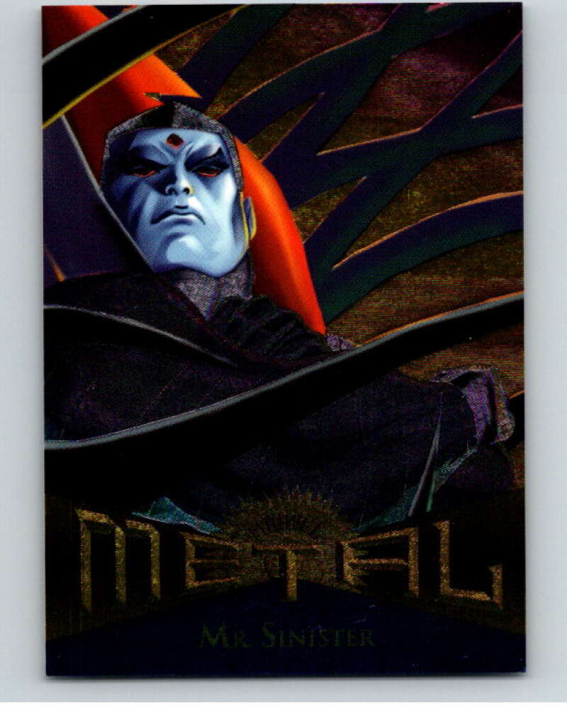 1995 Marvel Metal #106 Mr. Sinister V73849 Image 1
