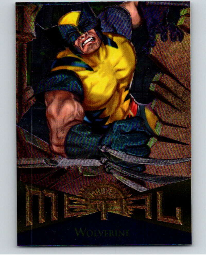 1995 Marvel Metal #125 Wolverine V73857 Image 1