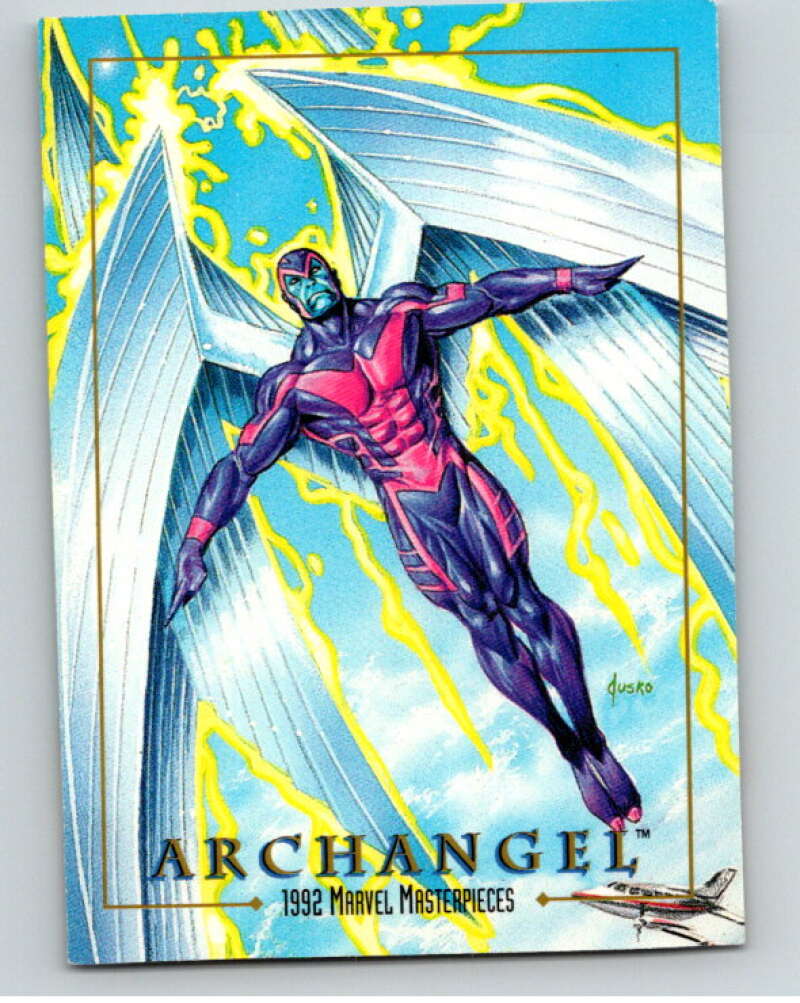 1992 Skybox Marvel Masterpieces #8 Archangel V73870 Image 1