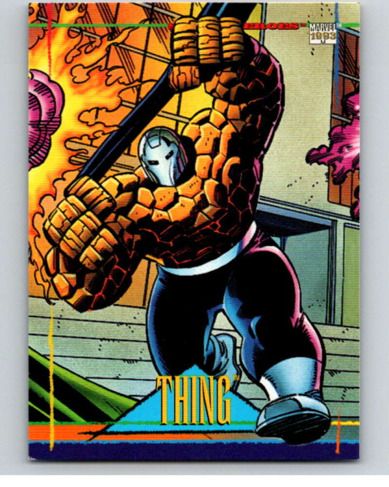1993 SkyBox Marvel Universe #80 Thing V73892 Image 1