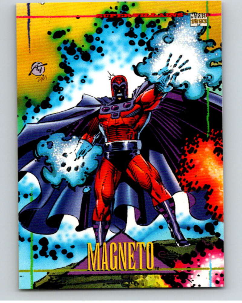 1993 SkyBox Marvel Universe #113 Magneto V73904 Image 1
