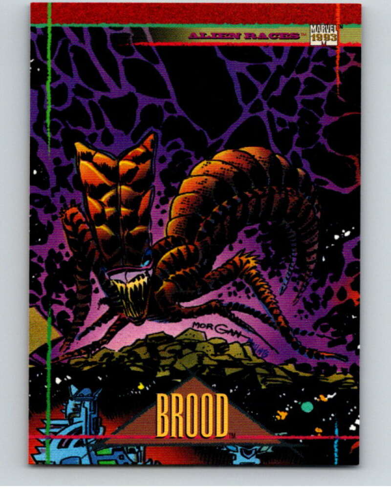 1993 SkyBox Marvel Universe #119 Brood V73910 Image 1