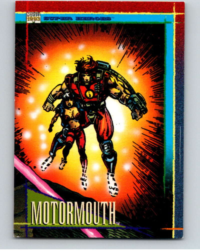 1993 SkyBox Marvel Universe #129 Motormouth V73918 Image 1