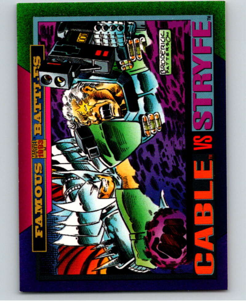 1993 SkyBox Marvel Universe #146 Cable/Stryfe V73933 Image 1