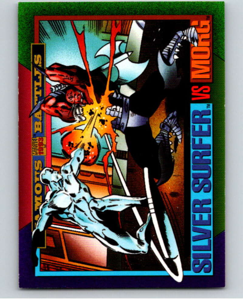 1993 SkyBox Marvel Universe #148 Surfer/Morg V73935 Image 1