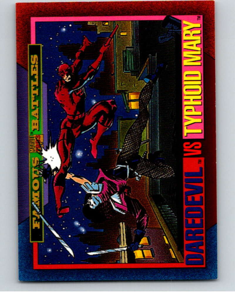 1993 SkyBox Marvel Universe #168 Daredevil/Typhoid Mary V73955 Image 1