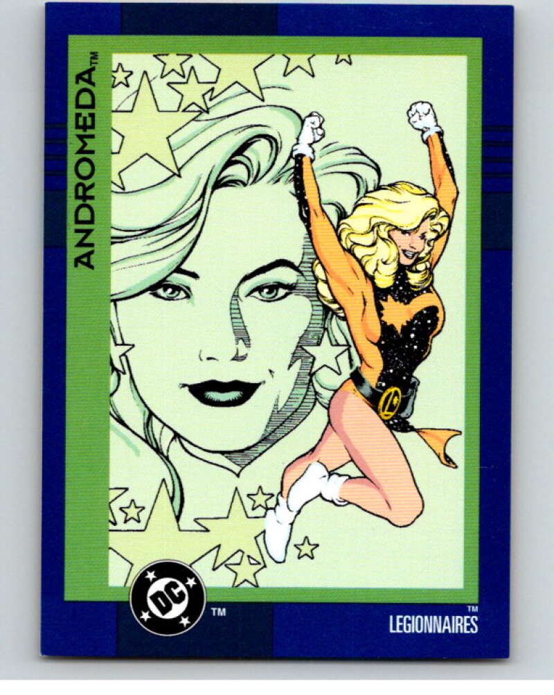 1993 SkyBox DC Cosmic Teams #92 Andromeda V73972 Image 1