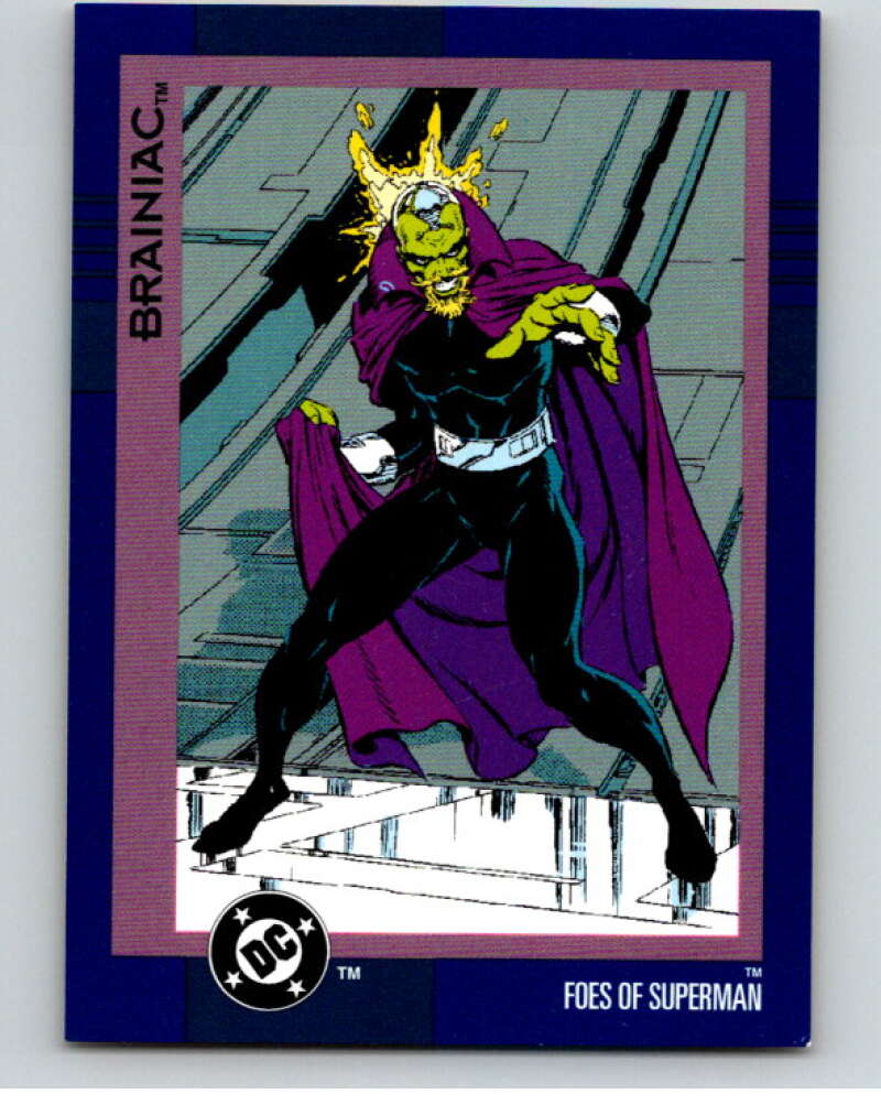 1993 SkyBox DC Cosmic Teams #133 Brainiac V73976 Image 1