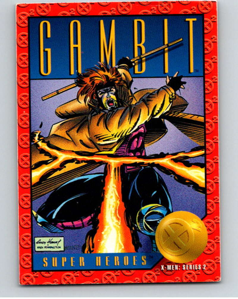1993 Uncanny X-Men Series II #12 Gambit V73984 Image 1