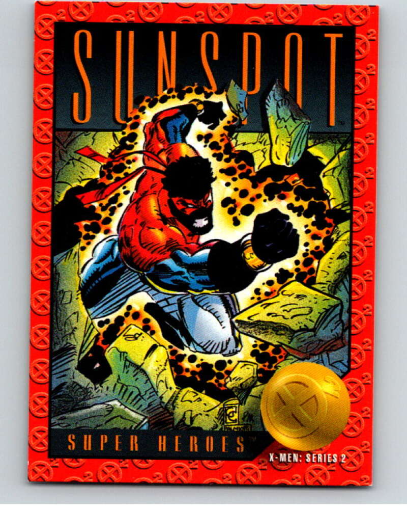 1993 Uncanny X-Men Series II #33 Sunspot V73990 Image 1