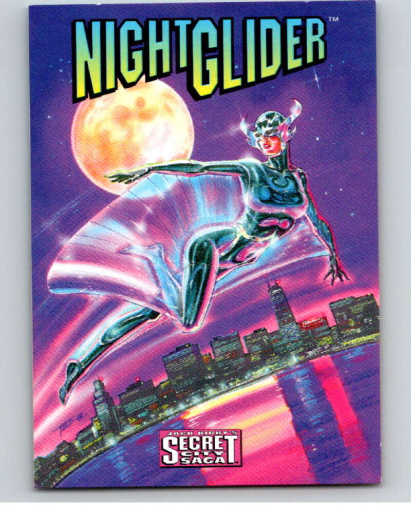 1993 Jack Kirby's Secret City Saga #2 Night Glider V74006 Image 1