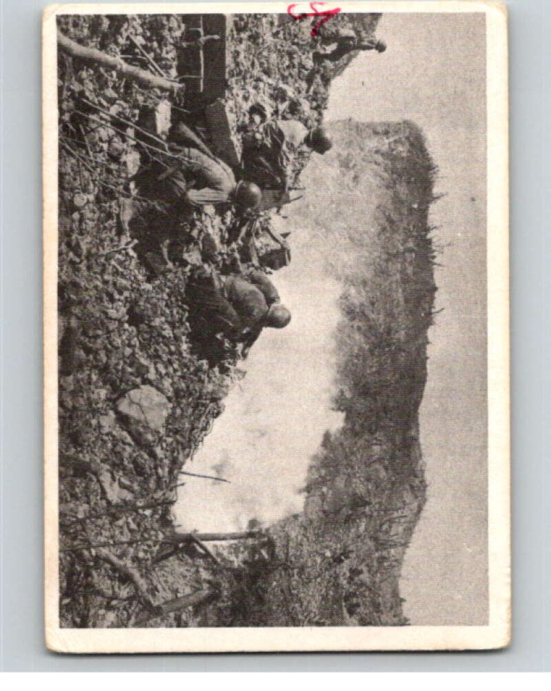 1963 Donruss Combat #10 Smoking Them Out V74023 Image 1