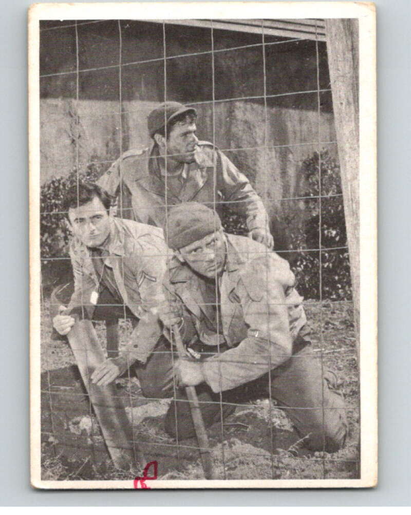 1963 Donruss Combat #49 Digging Out V74070 Image 1
