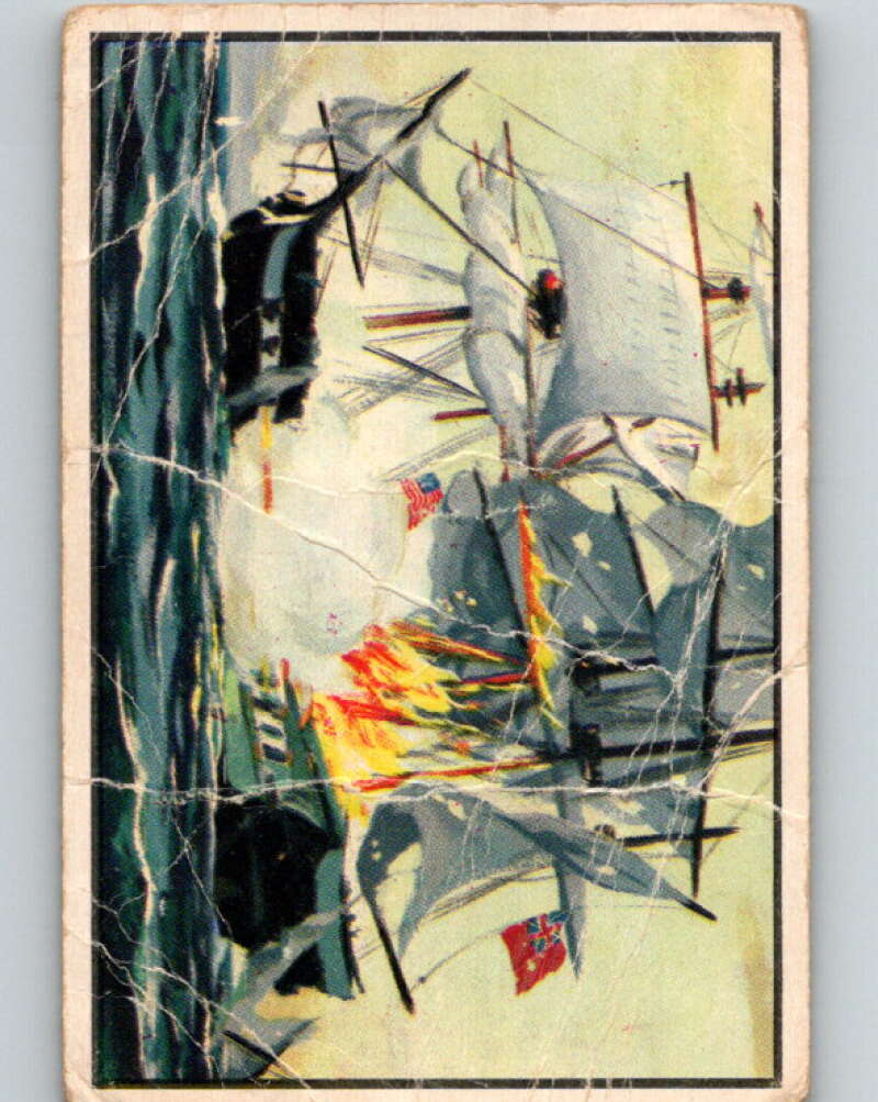 1954 US Navy Victories #44 Naval Battle on Lake Champlain V74145 Image 1