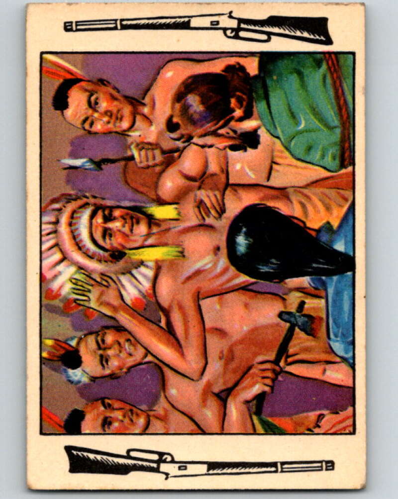 1953 Bowman Frontier Days R701-5 #35 An Indian Never Forgets V74160 Image 1