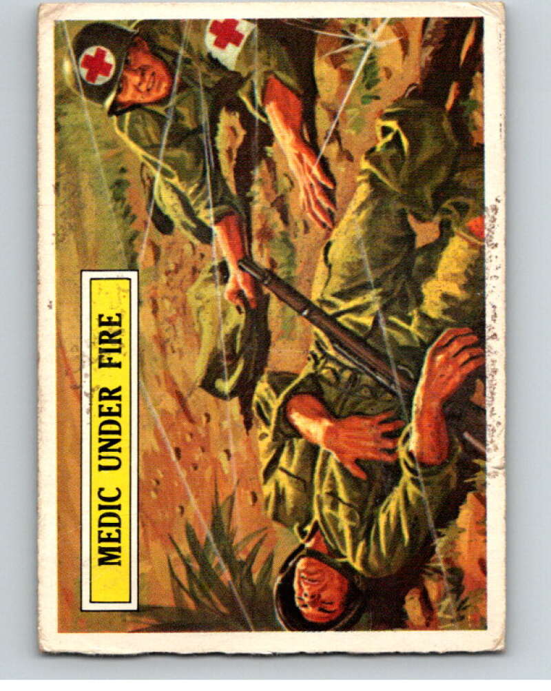 1965 Topps Battle #10 Medic under Fire V74171 Image 1