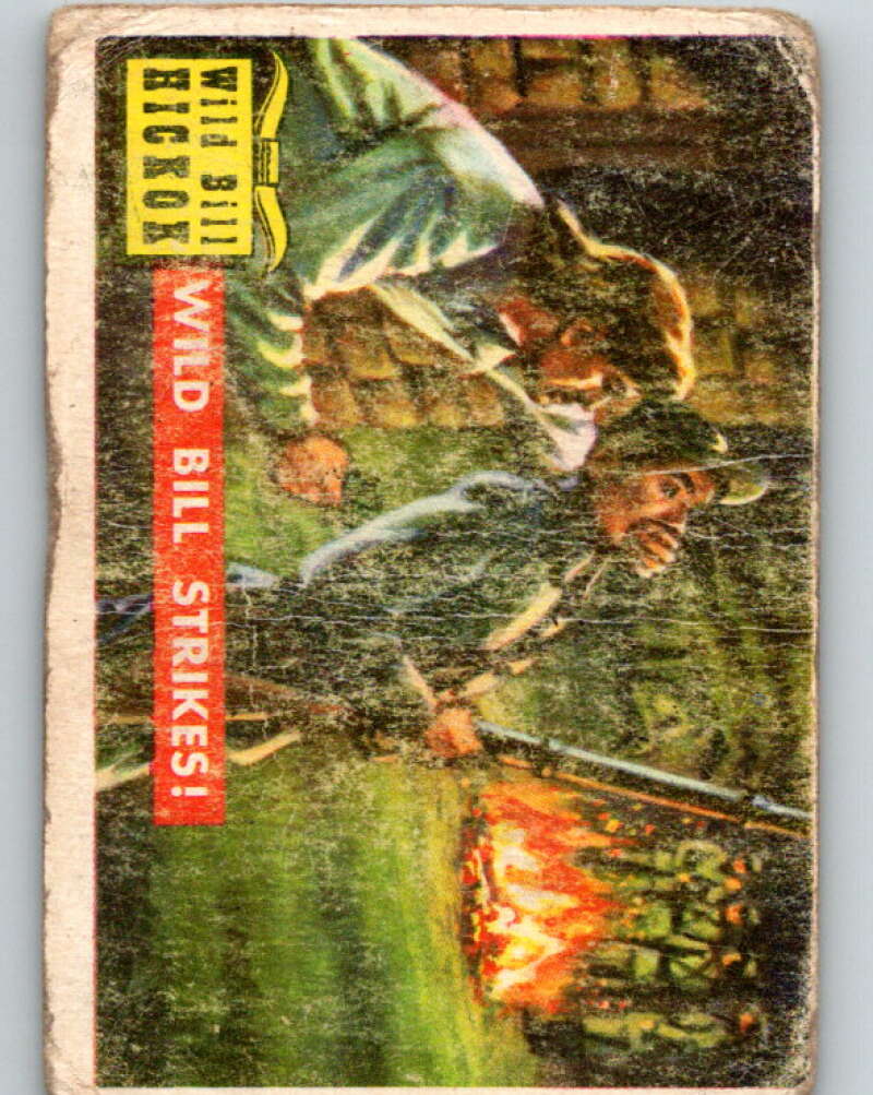 1956 Topps Round Up R712-3 #4 Wild Bill Strikes V74177 Image 1