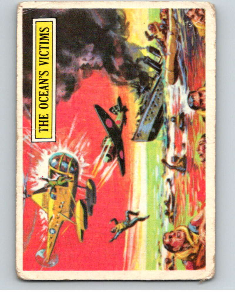 1965 Topps Battle #16 The Ocean's Victims V74189 Image 1
