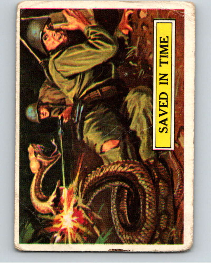 1965 Topps Battle #21 Saved in Time V74190 Image 1