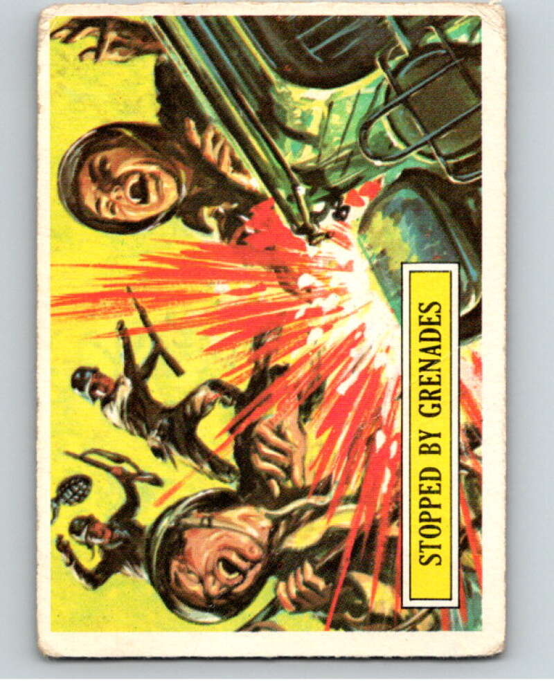 1965 Topps Battle #25 Stopped by Grenades V74192 Image 1