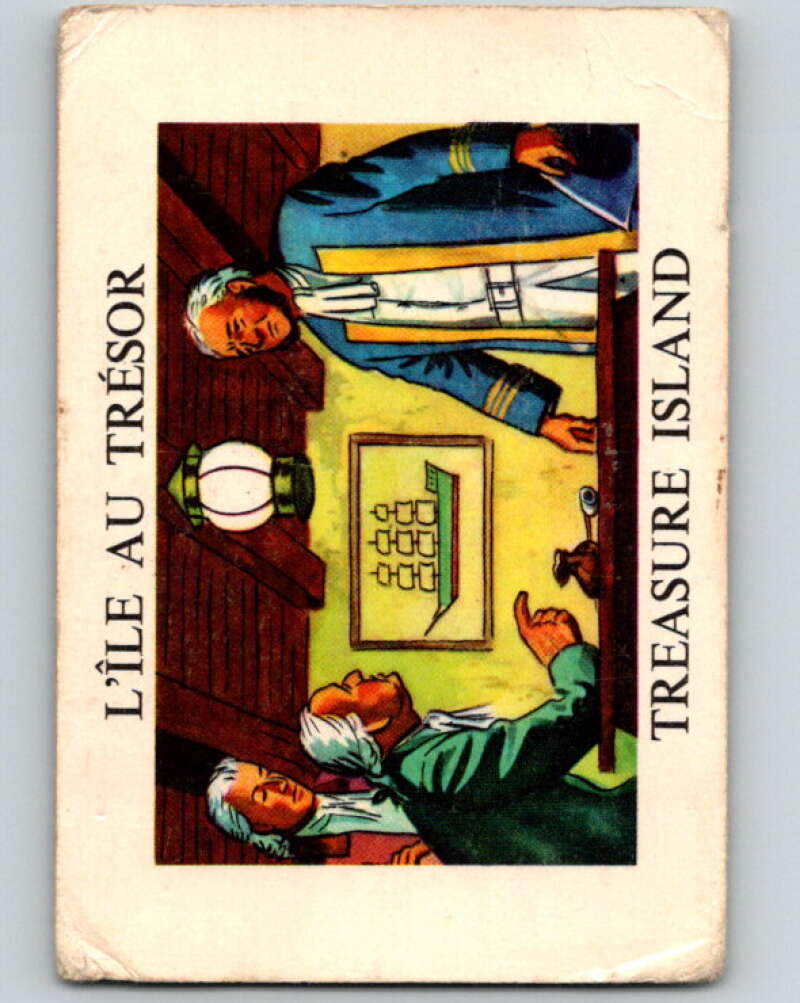 1960 Treasure Island Canadian #16 Captain Smollet complained to squire V74205 Image 1