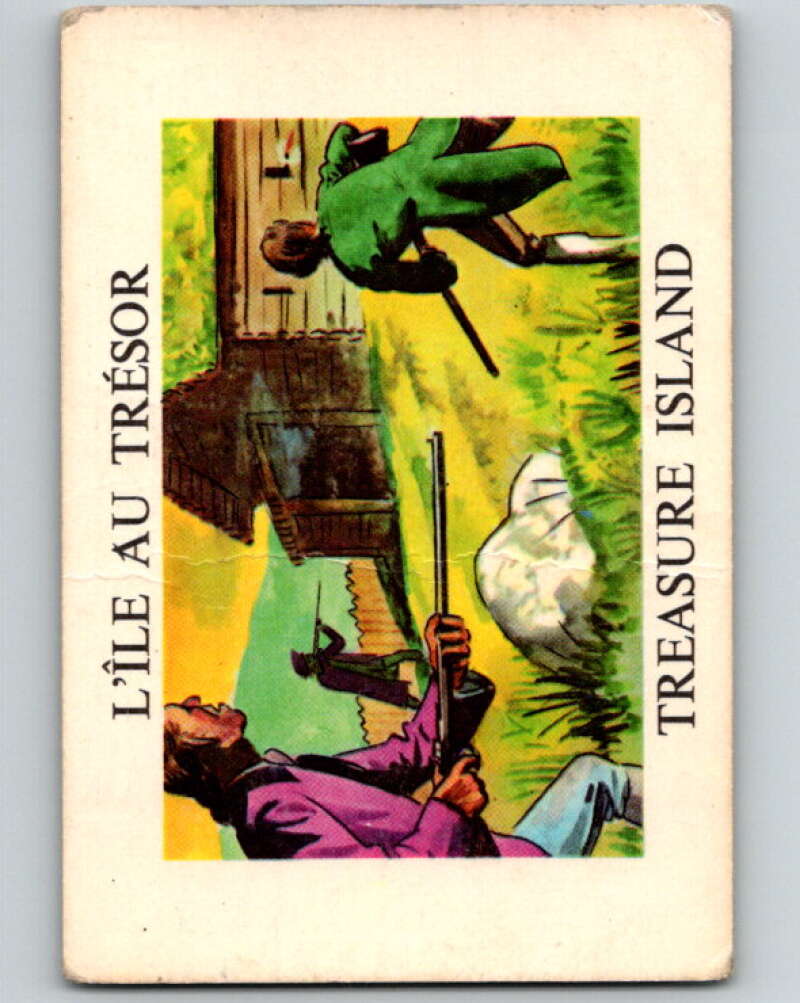 1960 Treasure Island Canadian #34 The pirates jumped over palisades V74212 Image 1