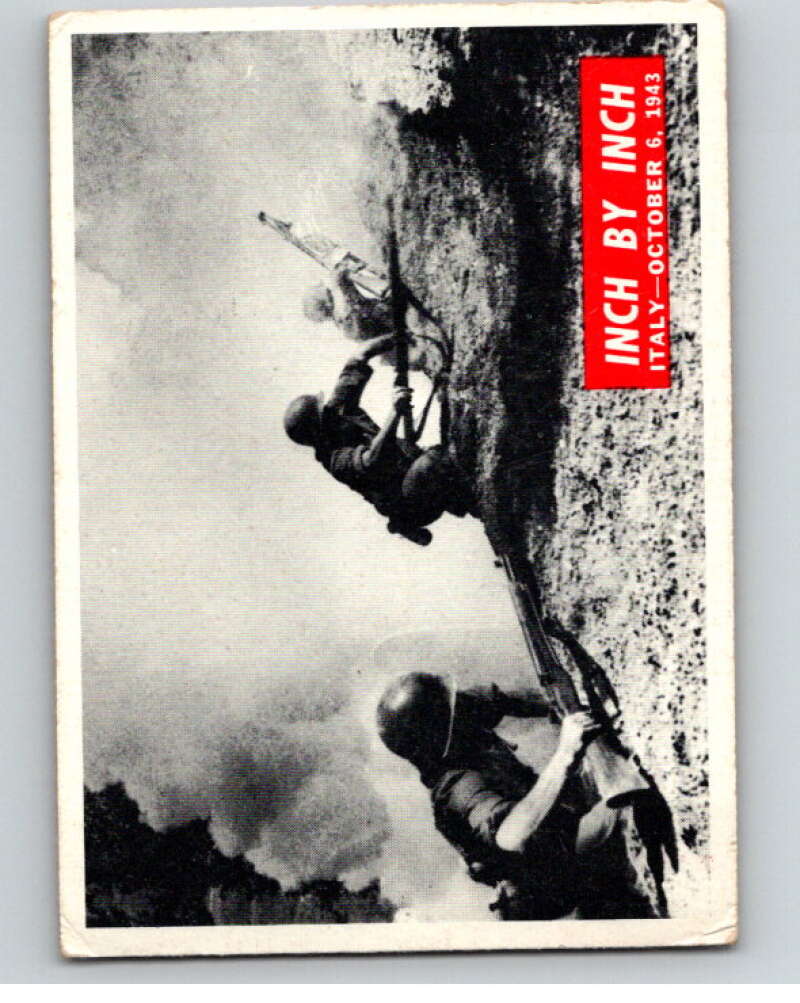 1965 Philadelphia Gum War Bulletin #26 Inch By Inch V74225 Image 1