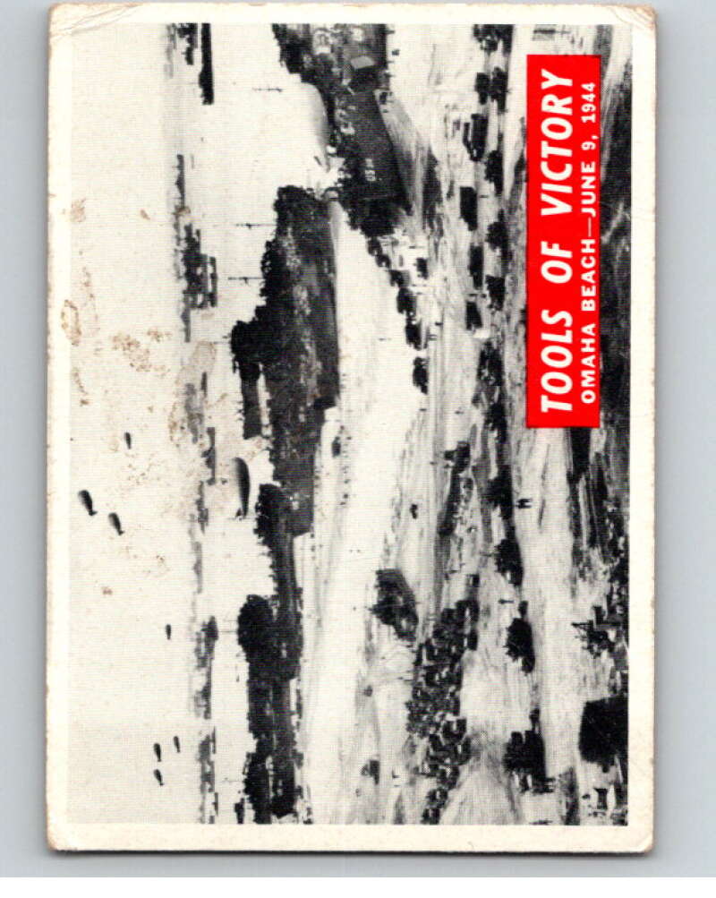 1965 Philadelphia Gum War Bulletin #45 Tools Of Victory V74233 Image 1