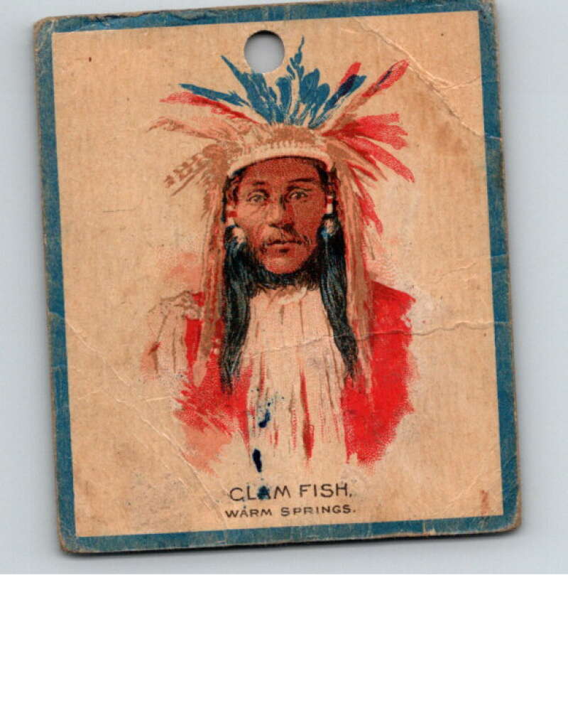 1934 Papoose Gum Series V254 #3 Clam Fish V74251 Image 1