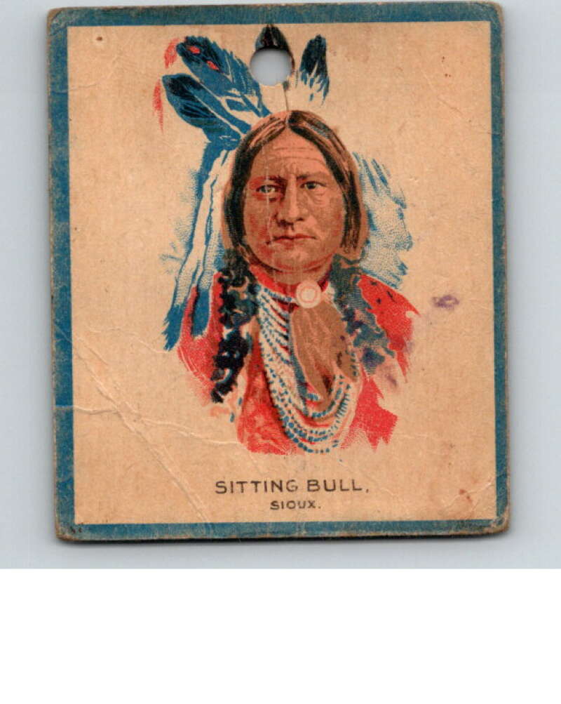 1934 Papoose Gum Series V254 #5 Sitting Bull V74252 Image 1