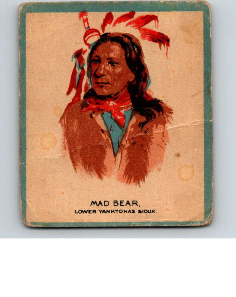 1934 Papoose Gum Series V254 #20 Mad Bear V74256 Image 1