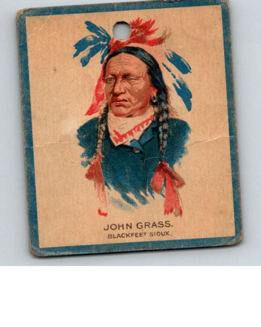 1934 Papoose Gum Series V254 #21 John Grass  V74257 Image 1