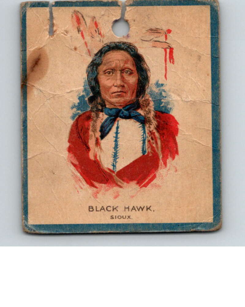 1934 Papoose Gum Series V254 #24 Black Hawk V74258 Image 1