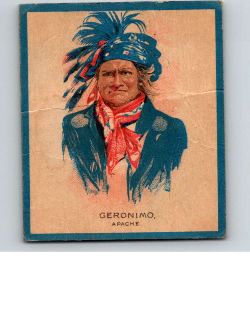 1934 Papoose Gum Series V254 #26 Geronimo V74259 Image 1