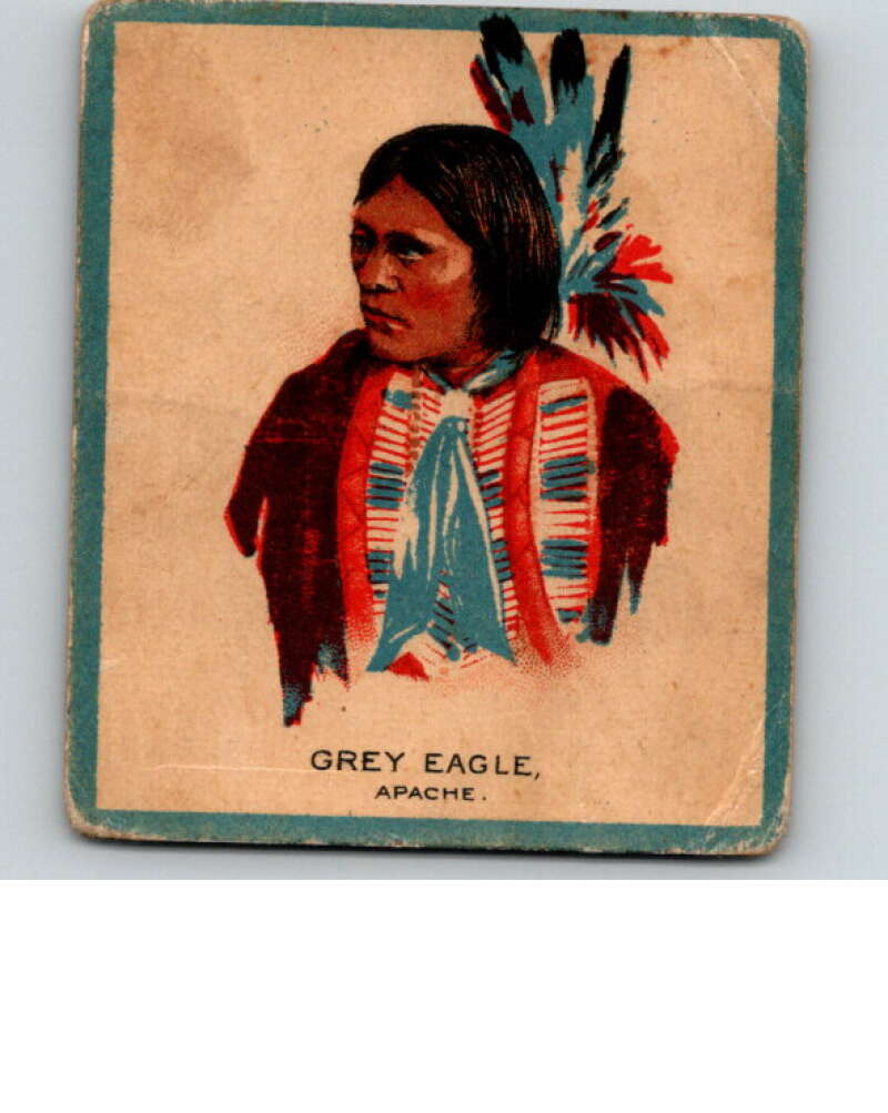 1934 Papoose Gum Series V254 #28 Grey Eagle V74260 Image 1