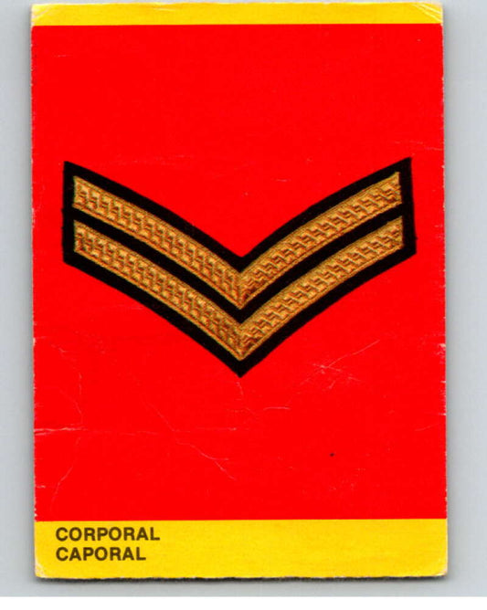 1973  Canadian Mounted Police Centennial Emblem #16 Corporal  V74268 Image 1