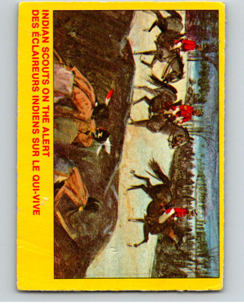 1973 Canadian Mounted Police Centennial #1 Indian Scouts on the Alert V74270 Image 1