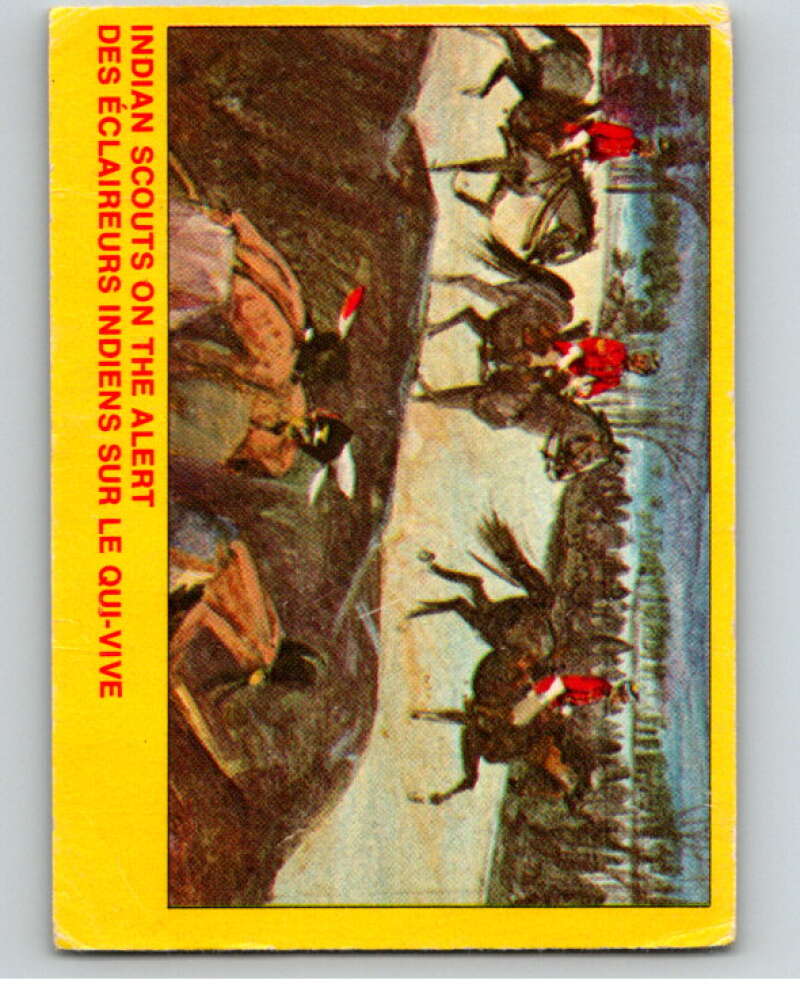 1973 Canadian Mounted Police Centennial #1 Indian Scouts on the Alert V74271 Image 1
