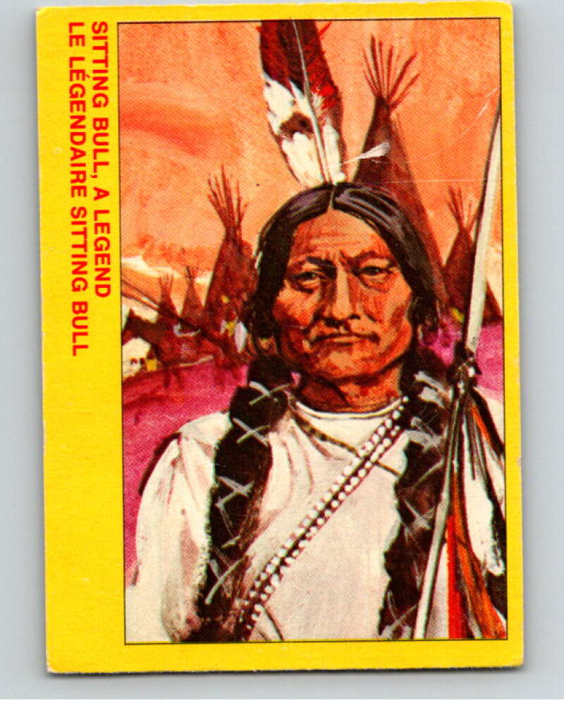 1973 Canadian Mounted Police Centennial #3 Sitting Bull, a Legend V74274 Image 1