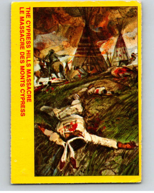 1973  Canadian Mounted Police Centennial #6 The Cypress Hills Massacre  V74276 Image 1