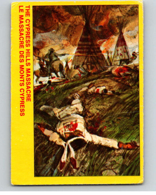 1973  Canadian Mounted Police Centennial #6 The Cypress Hills Massacre  V74277 Image 1