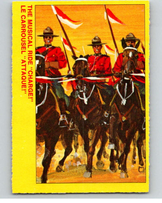 1973  Canadian Mounted Police Centennial #9 The Musical Ride Charge  V74279 Image 1