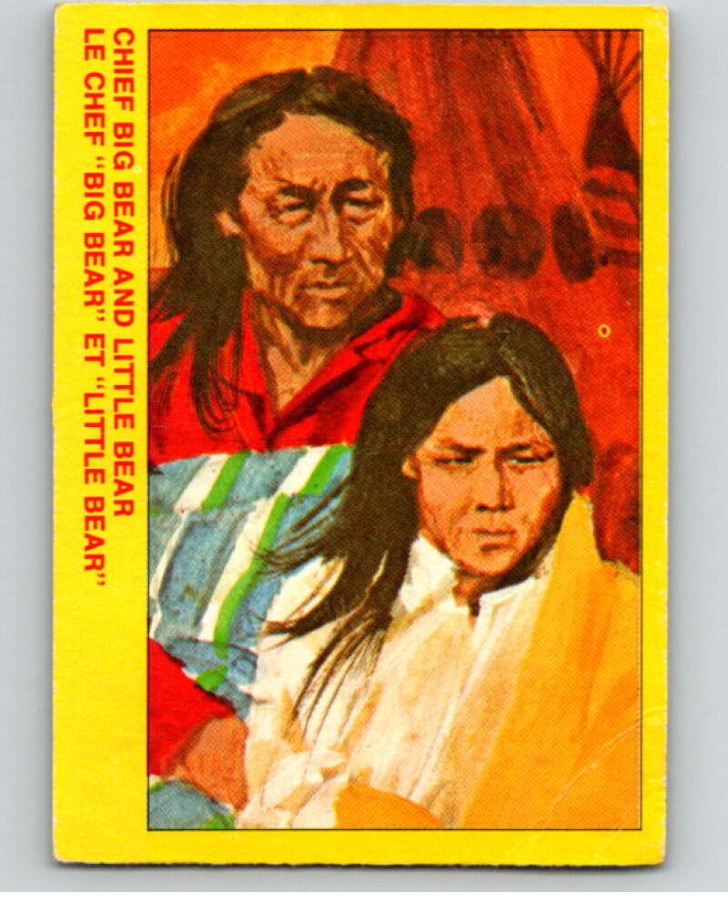 1973 Canadian Mounted Police Centennial #12 Chief Big Bear Little Bear V74282 Image 1